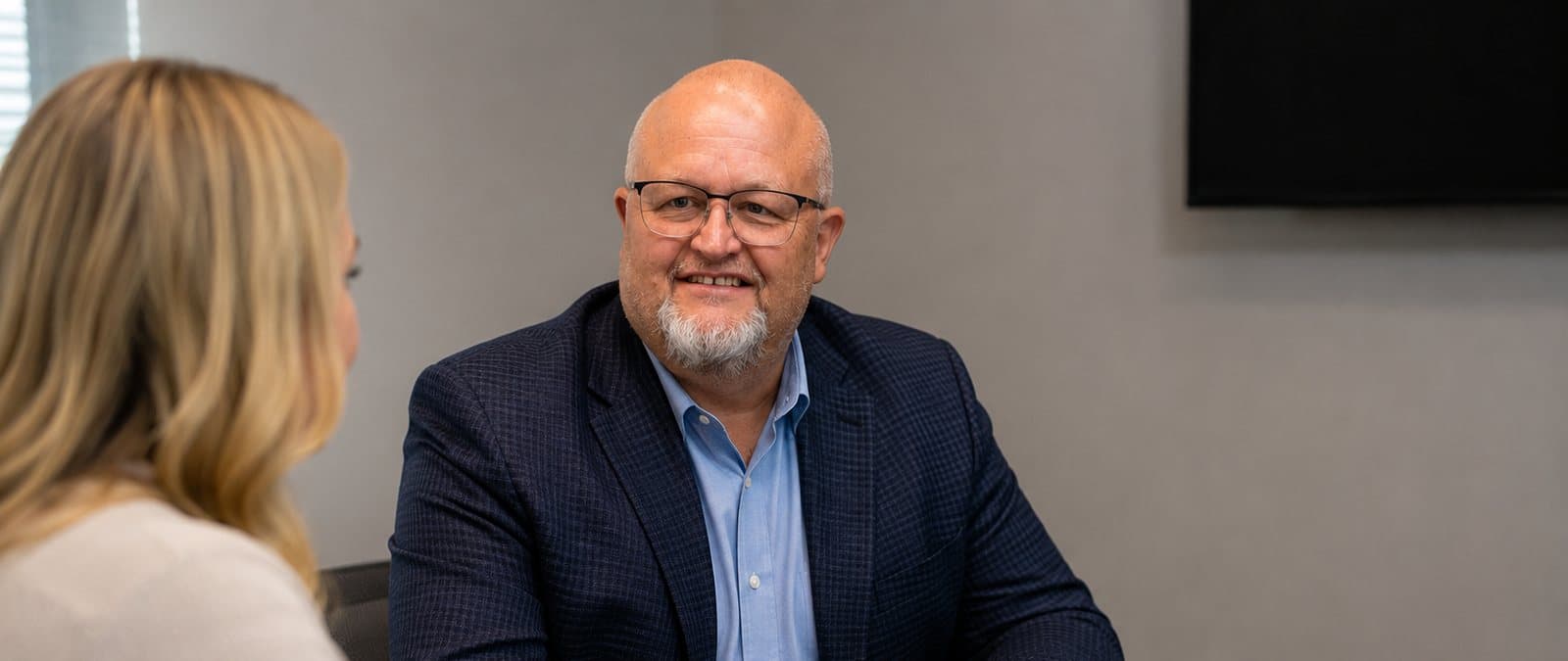 Gene Zinser in a client working session