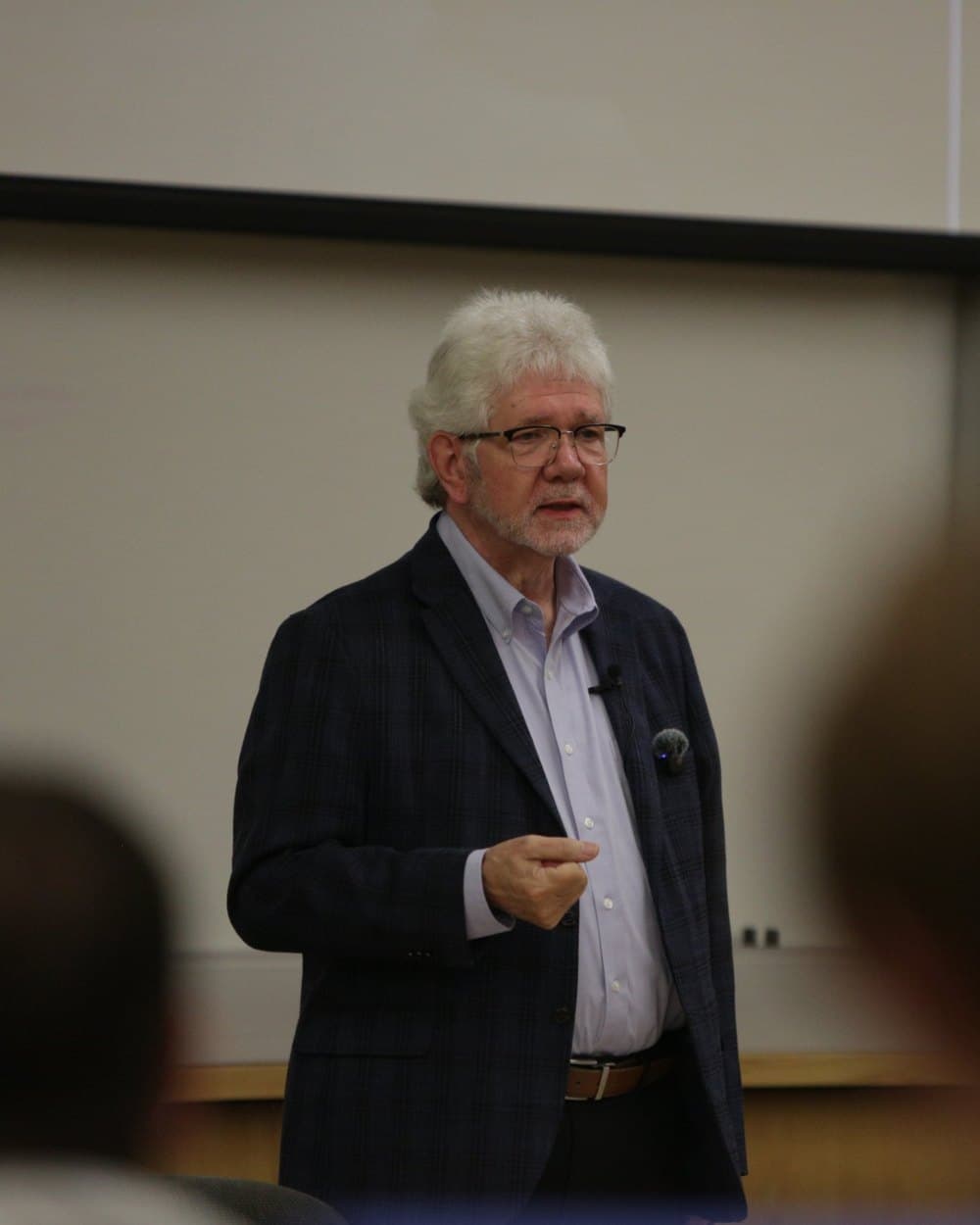 John Terry teaching a class at SMU's Cox School of Business
